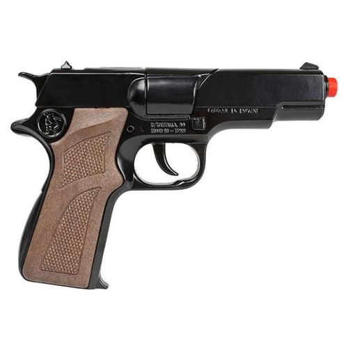 купить Игрушечное оружие Gonher 3125/6 Pistol politie negru (8 gloante), 61606 в Кишинёве 