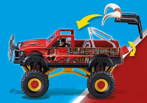 cumpără Mașină Playmobil PM70549 Stunt Show Bull Monster Truck în Chișinău 