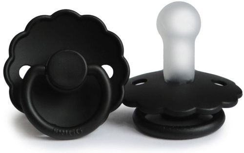 Пустышка силиконовая Frigg (0-6 мес) Jet Black 