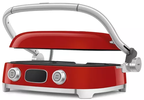 купить Гриль-барбекю электрический SMEG MGF01RDEU в Кишинёве 