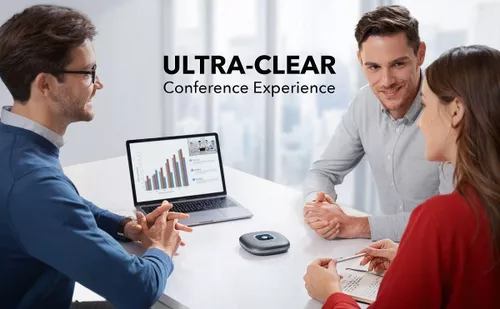 купить Колонка портативная Bluetooth Anker PowerConf black в Кишинёве 