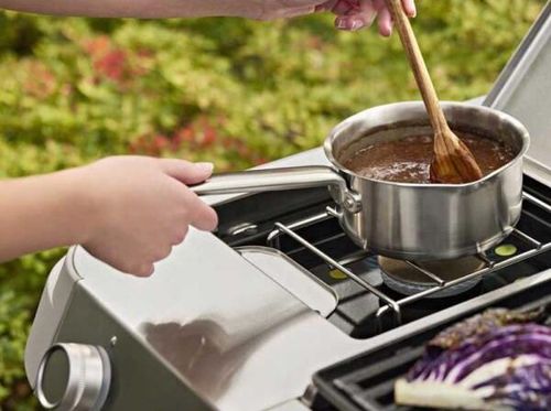 cumpără Grătar Weber W1501302 Genesis EP-335W GBS 3 Burner Black (pe gaz) în Chișinău 