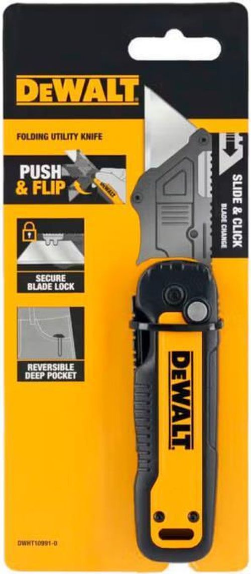 купить Ручной инструмент DeWalt DWHT10991-0 cuțit pliabil cu lamă fixă в Кишинёве 