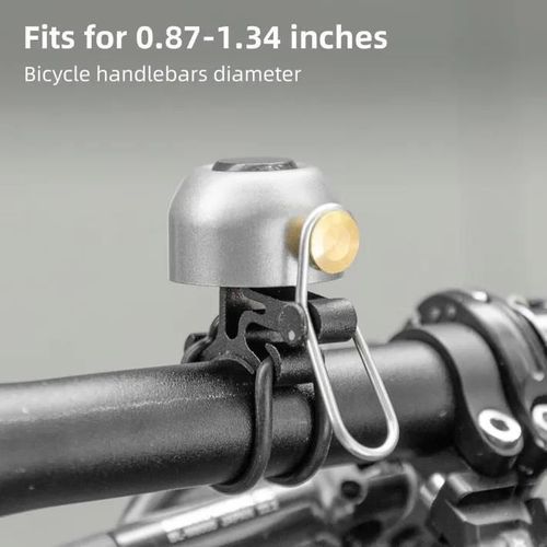 купить Аксессуар для велосипеда Rockbros 340001002 Sonerie pentru bicicleta 2024-1A, argintiu в Кишинёве 