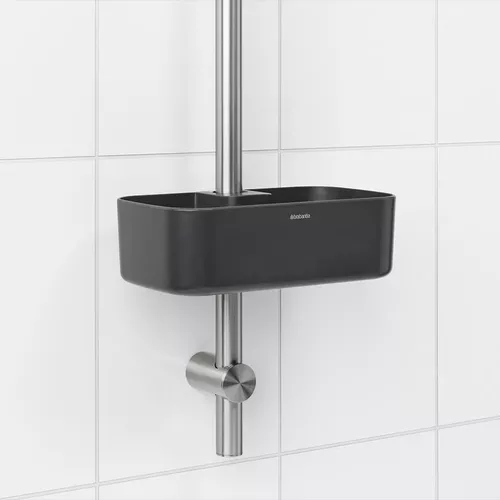 cumpără Accesoriu pentru baie Brabantia 28 07 40 Shower Caddy Brabantia, Dark Grey în Chișinău 