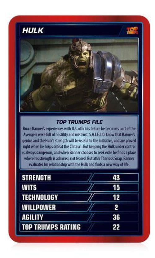 купить Настольная игра Winning Moves WM01242-EN1-6 Top Trumps Marvel Cinematic Universe (en) в Кишинёве 