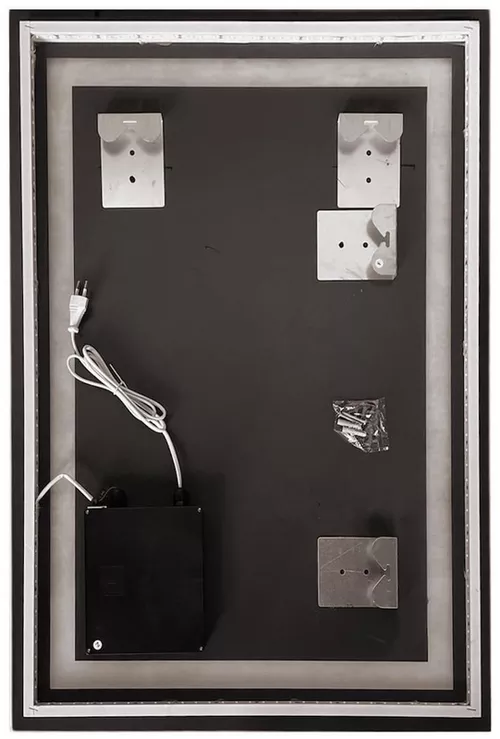 купить Зеркало для ванной Uniplast LM-111.6080 LED 6000K (dreptunghiulara cu janta) 60x80 cm в Кишинёве 