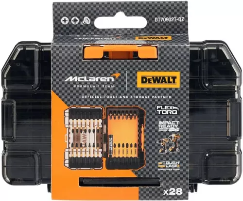cumpără Set de tubulare, bite, duze DeWalt DT70902T-QZ set de biti MCLAREN (28PCS ) în Chișinău 