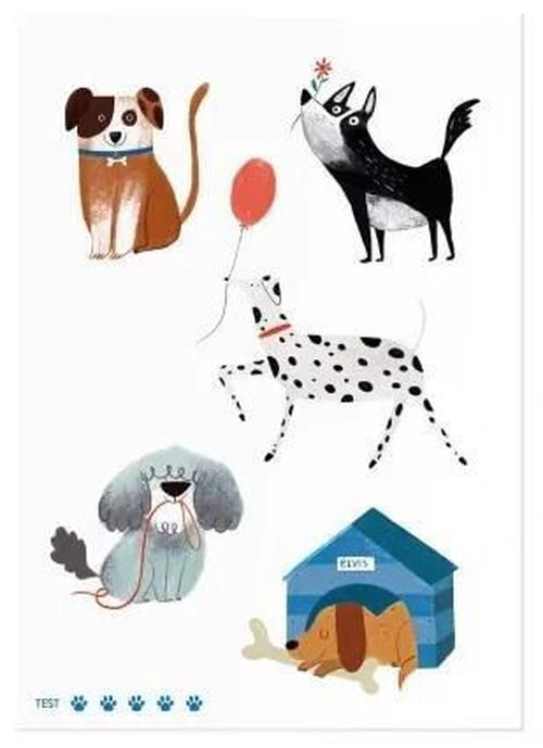 cumpără Set de creație Londji CC068 Tattoos - Dogs în Chișinău 