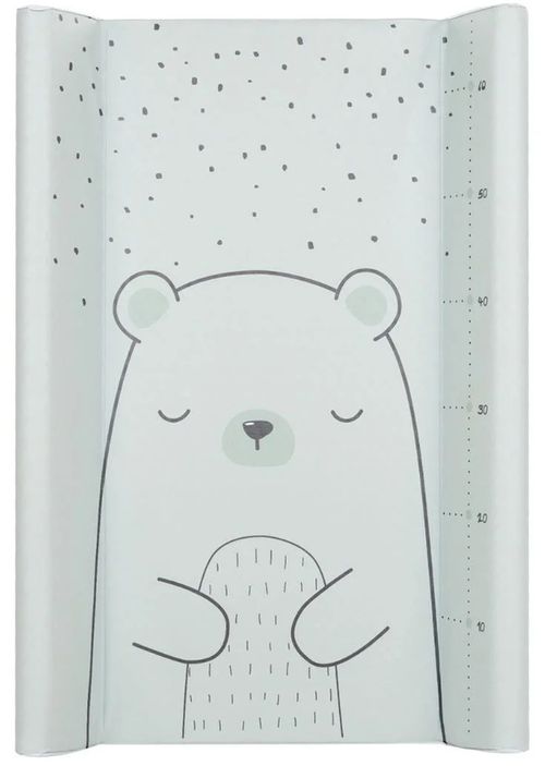Пеленальник твердый KikkaBoo Bear with me Mint, 80x50 cm 