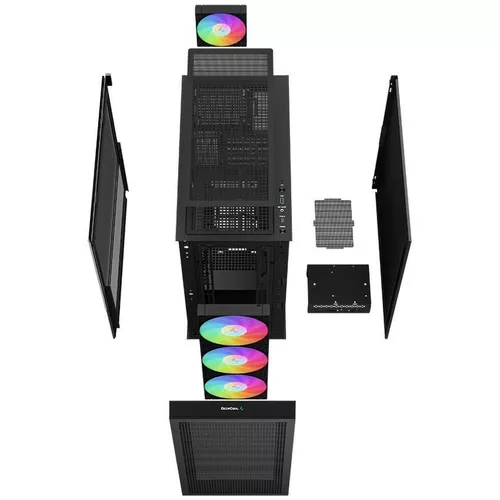 купить Корпус для ПК Deepcool CH560 ATX Case, with Hybrid Side-Window в Кишинёве 