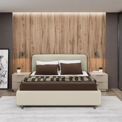 купить Кровать Bayro Positano 1400x2000, подъёмный механизм, ткань кат. III в Кишинёве 