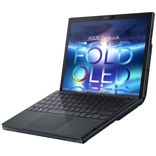 cumpără Laptop ASUS ZenBook 17 Fold OLED UX9702 17.3 Display/Intel i7-1250U 3.5-4.7Ghz/16GB DDR5/SSD 1TB M.2 NVMe G4/Intel Iris Xe Graphics/WiFi 6E 802.11ax/BT5.0/HDMI/HD WebCam/Illum. Keyb./17.3 OLED WQXGA Backlit NanoEdge 350nits (2560x1920)/Win11 UX9702AA-MD007W în Chișinău 