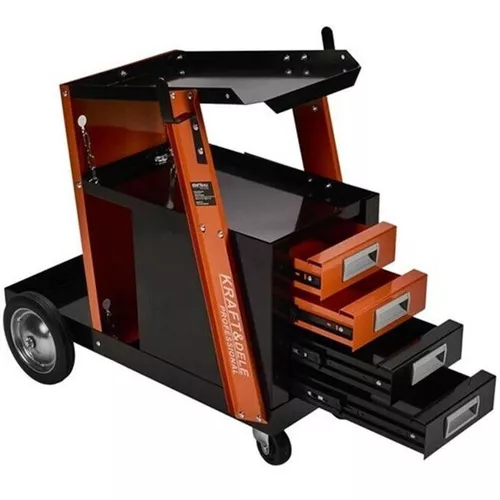 купить Система хранения инструментов Kraft&Dele KD374 Тележка для сварочного аппарата в Кишинёве 