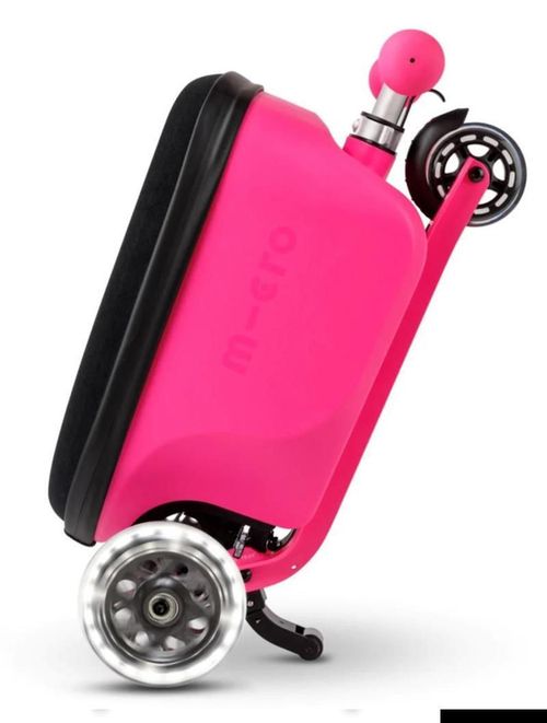 купить Самокат Micro ML0037 Luggage Junior Patch & Play Pink в Кишинёве 