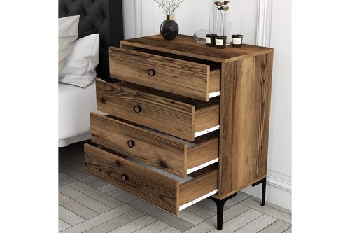 купить Комод Trendy Lizbon 539-Nuc 76x90x40cm (GTR001659) в Кишинёве 