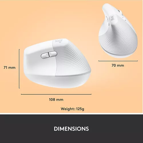 cumpără Mouse Logitech Lift Vertical Ergonomic, White în Chișinău 