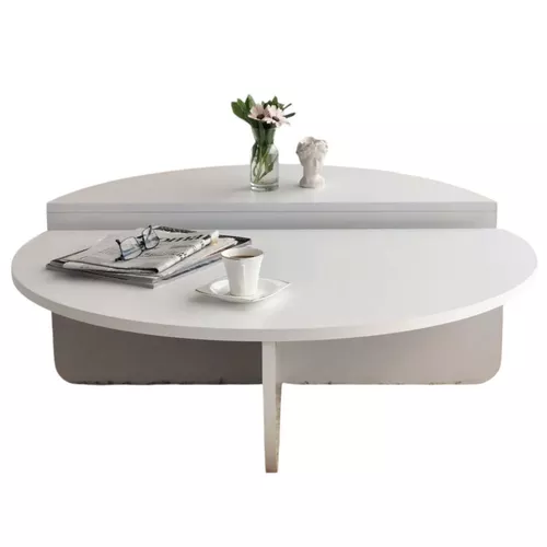 купить Журнальный столик Trendy Podium, alb 90x35x60cm в Кишинёве 