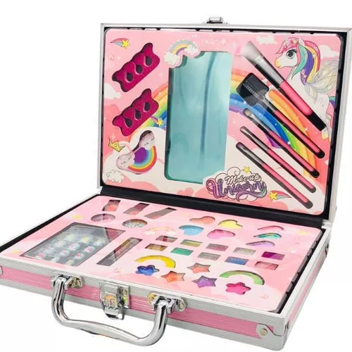 купить Набор для творчества Essa FT2059-B Set de machiaj în valiză roz в Кишинёве 