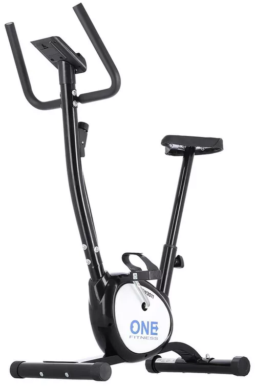 купить Велотренажер ONE Fitness 3509 Bicicleta mecanic RW3011 (max.100 kg) Black (17-00-008) в Кишинёве 