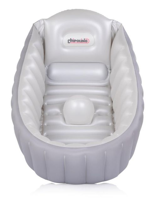 cumpără Cădiță Chipolino VKBCL0251GY Baby Cloud grey (ванночка надувная с насосом) în Chișinău 
