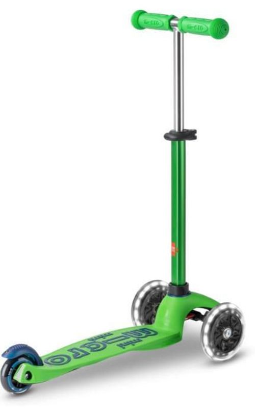 cumpără Trotinetă Micro MMD174 Mini Deluxe LED Green Blue în Chișinău 