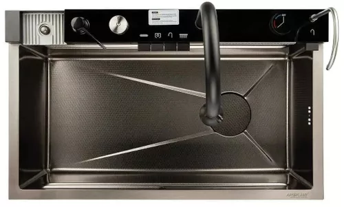 купить Мойка кухонная ArtFlame MARIA (MR 7545) Black в Кишинёве 