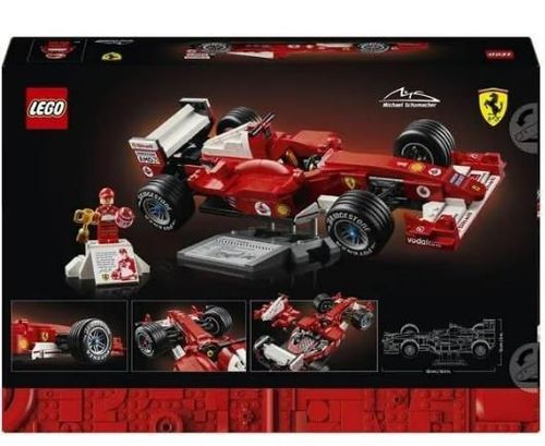cumpără Set de construcție Lego 11375 Icons: Ferrari F2004 & Michael Schumacher în Chișinău 