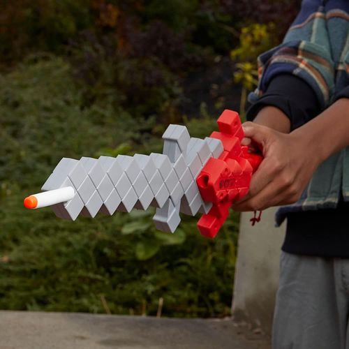 купить Игрушка Hasbro F7597 Бластер Nerf Minecraft Blaster Heartstealer в Кишинёве 