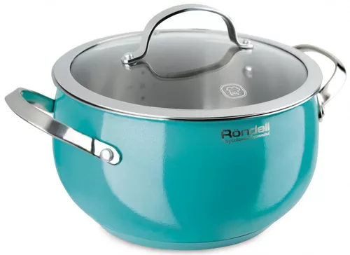 купить Кастрюля Rondell RDS-718 Turquoise 3,8l в Кишинёве 