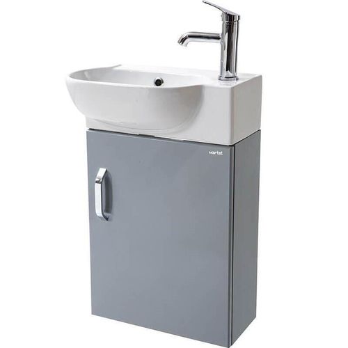 cumpără Dulap pentru lavoar Martat Pera 45cm (grey) (13233) în Chișinău 