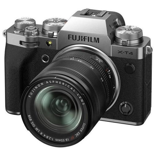 cumpără Aparat foto mirrorless FujiFilm X-T4 silver/XF18-55mm Kit în Chișinău 