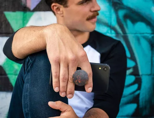 cumpără Accesoriu pentru aparat mobil PopSockets DARK STAR original 801007 în Chișinău 