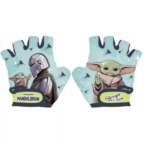 купить Защитное снаряжение Seven 59267 Перчатки велосипедные Star Wars Mandalorian в Кишинёве 