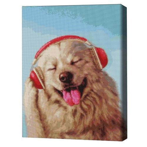 купить Картина по номерам BrushMe DBS1201FC Mozaic cu diamante 40x50сm (fără cutie) Cântec dulce, Lucia Heffernan в Кишинёве 