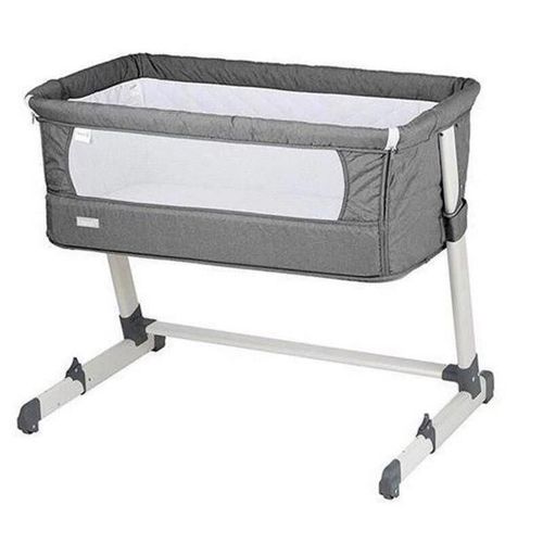 купить Манеж BabyGo BGO-4601 Co-sleeper 2 in 1 Together Grey в Кишинёве 