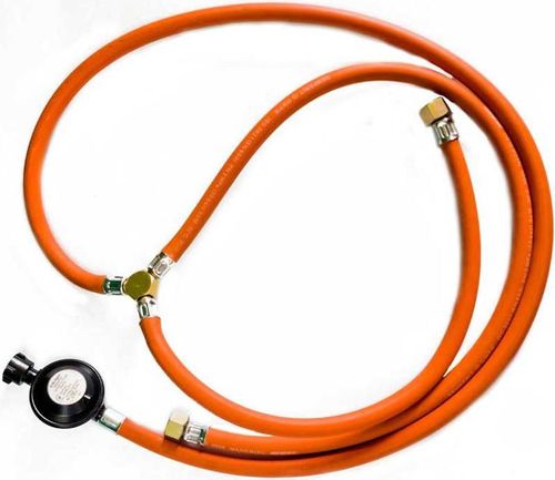 купить Горелка GutGas Regulator gaz KLF cu furtun si fixator dublu pt gratar incorporabil (GMRGCFBI2) в Кишинёве 