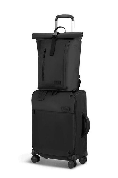 cumpără Rucsac pentru oraș Lipault City Plume Rolltop Black (144847/1041) în Chișinău 