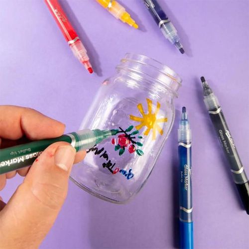 cumpără Set de creație Mont Marte MMPM0056 Set markere pentru sticla Signature, 6 culori în Chișinău 