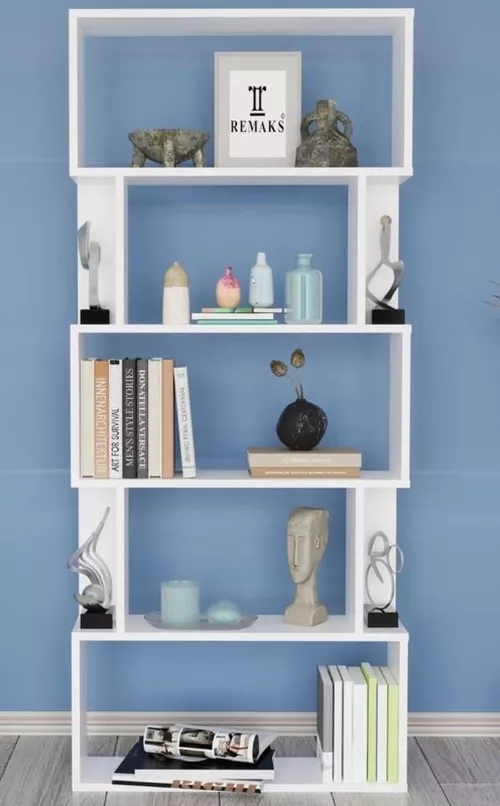 купить Стеллаж Remaks Lilly 6 Shelf White в Кишинёве 
