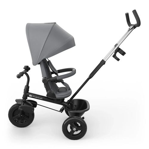 купить Велосипед-коляска KinderKraft Aston 2 Plus Grey (KRASTO02GRYPL00) в Кишинёве 