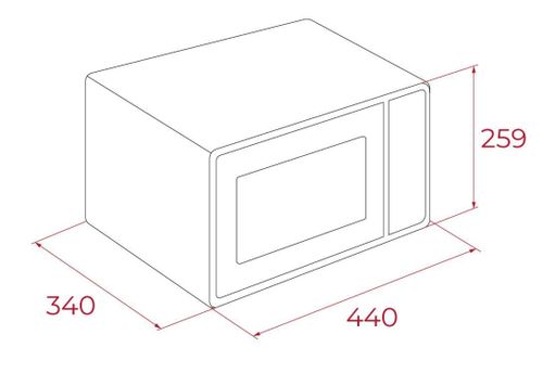 cumpără Cuptor cu microunde Teka MWE FS20 G WH în Chișinău 