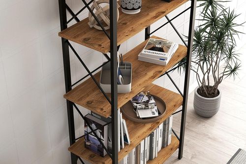 купить Офисный стеллаж Hanah Home Nero Elit в Кишинёве 