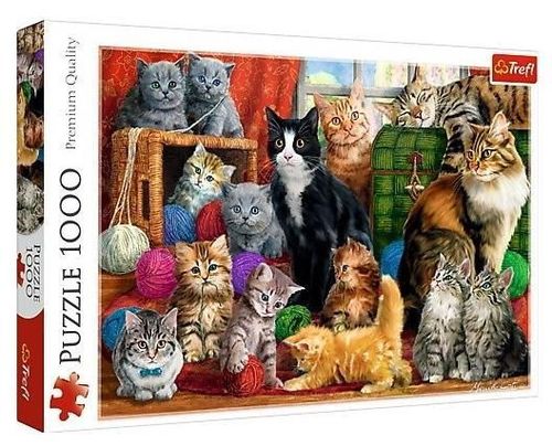 cumpără Puzzle Trefl 10555 Puzzle 1000 Pisicile în Chișinău 