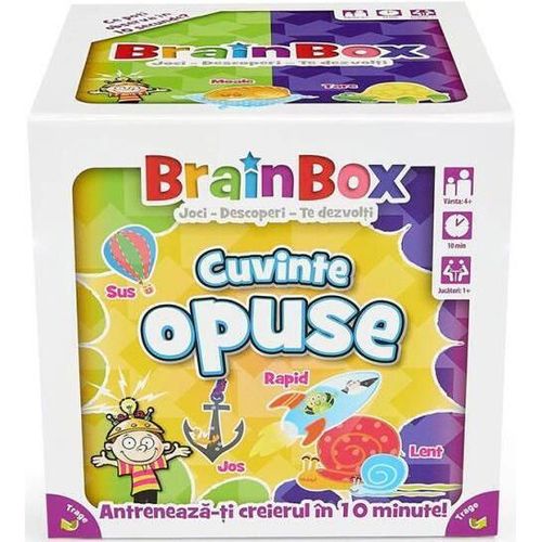 cumpără Joc educativ de masă miscellaneous 10278 Joc de societate Cuvinte opuse (Brainbox) RO 58125 în Chișinău 