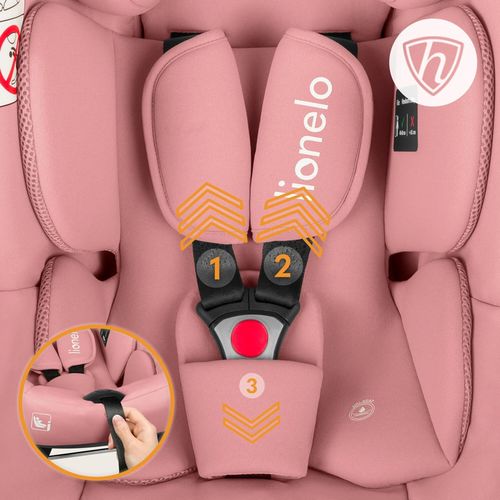 cumpără Scaun auto Lionelo Scoica auto 0-13kg Astrid I-Size Pink Coral în Chișinău 