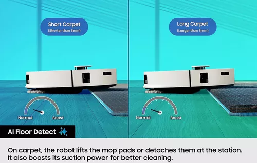 купить Пылесос робот Samsung VR7MD97714G/UK Bespoke Jet Bot Combo Steam в Кишинёве 