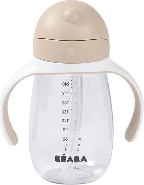 купить Поильник Beaba B913632 Cana cu pai din Tritan 300ml Clay в Кишинёве 