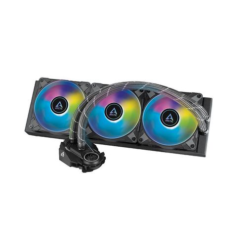 купить Водяное охлаждение Arctic Liquid Freezer II 360 A-RGB Multi Compatible All-In-One CPU Water Cooler with A-RGB, Intel 1700, 1200, 115X, 2011-3, 2066, AMD AM5, AM4, VRM Fan: 40mm 1000–3000rpm, Pump: 800–2000rpm, 3x120mm A-RGB Fan 200–1800rpm, Fluid Dynamic Bearing,ACFRE00101A в Кишинёве 