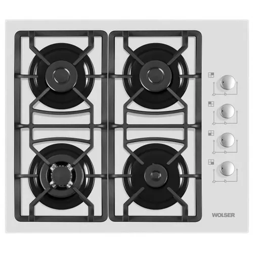 cumpără Plită încorporabilă pe gaz Wolser WL-F 6401 GT IC White în Chișinău 